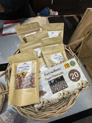   at Tiger Peanuts Milk in Pai