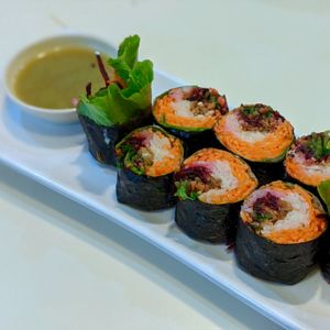 Veggie Sushi at SunnyChoice - The Rail Mall in West Singapore