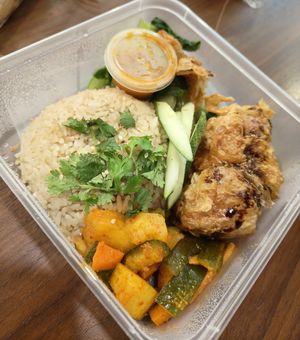 $9.30 Chicken Rice ~ 12/8/24 at SunnyChoice - The Rail Mall in West Singapore