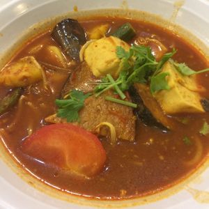 Assam fish beehoon at SunnyChoice - The Rail Mall in West Singapore