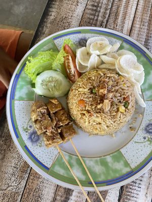 Fried rice   at Red Pomelo Bar & Restaurant in Penida Island