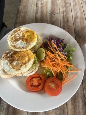   at Red Pomelo Bar & Restaurant in Penida Island