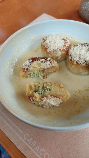 Nhoque de raízes at Caracolla Café e Restaurante  in Sao Paulo