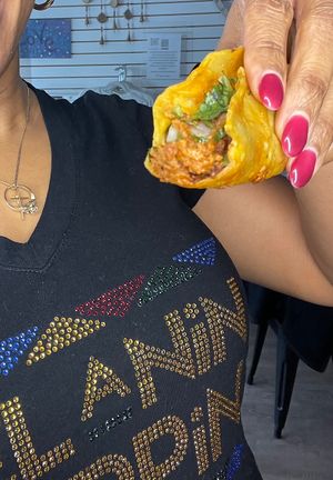 Vegan Street taco  at Taco Circus in Clayton