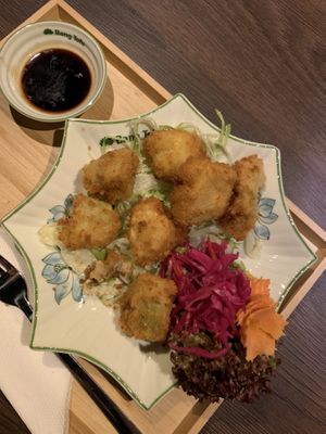 fried eggplant  at Bang Tofu Vietnamská Reštaurácia in Bratislava