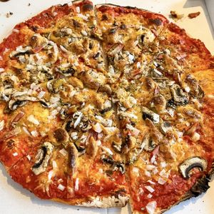 Carbonara Vegana  at Pizza Plan in Mallorca