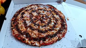 Barbeque vegana at Pizza Plan in Mallorca