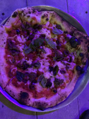   Amazing Sicilian Pizza!  at II Vicolo in San Jose