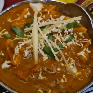 Veganes Curry at Taj Mahal in Birkenau