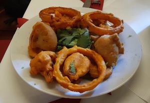 Mixed Appetizers at Taj Mahal in Birkenau