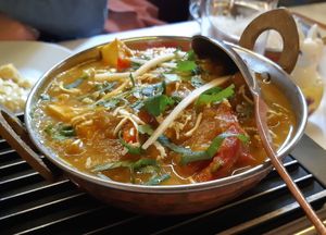Karahi Tofu at Taj Mahal in Birkenau