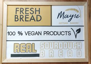 Mayse Bakery Shop is ALL vegan. at Mayse Bakery Shop - 極品餅店 in New Territories