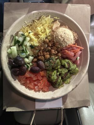 Medi Bowl - so good!   at Spitz in Frisco