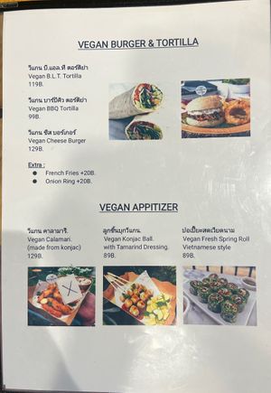the menu  at May Veggie Home Express - ประสานมิตรพลาซ่า in Bangkok