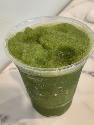 Lime mint blended, 89 baht  at May Veggie Home Express - ประสานมิตรพลาซ่า in Bangkok