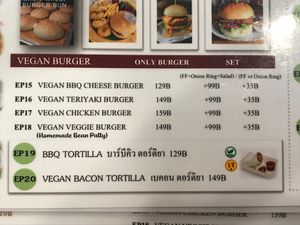 the menu at May Veggie Home Express - ประสานมิตรพลาซ่า in Bangkok