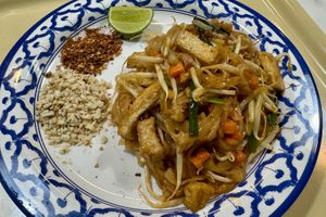 Pad Thai  at May Veggie Home Express - ประสานมิตรพลาซ่า in Bangkok