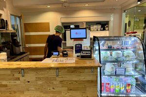 Counter service  at May Veggie Home Express - ประสานมิตรพลาซ่า in Bangkok