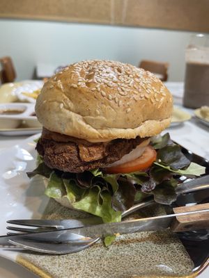  Chickenburger  at May Veggie Home Express - ประสานมิตรพลาซ่า in Bangkok