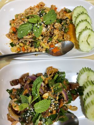 Laarb - service very slow today and got one order wrong too  at May Veggie Home Express - ประสานมิตรพลาซ่า in Bangkok