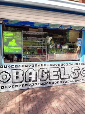 Storefront - order at the counter   at Starship Bagel in Dallas
