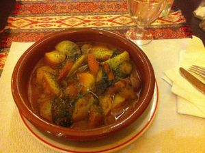 The main course at Alounak in Nice