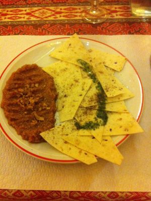 My starter at Alounak in Nice