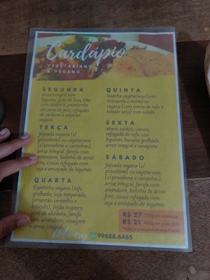 Possuem cardápio semanal at Health Valley Barra in Salvador