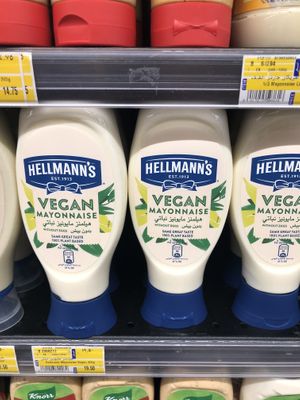 Vegan mayo  at Lulu Hypermarket - Mushrif Mall in Abu Dhabi