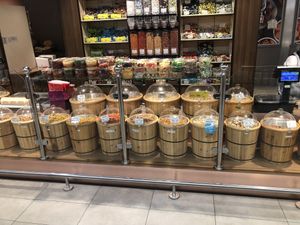 Nut station  at Lulu Hypermarket - Mushrif Mall in Abu Dhabi