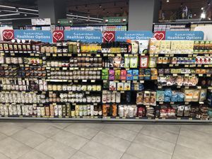 Organic/vegan section  at Lulu Hypermarket - Mushrif Mall in Abu Dhabi