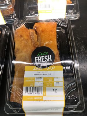Sweet banana rolls  at Lulu Hypermarket - Mushrif Mall in Abu Dhabi