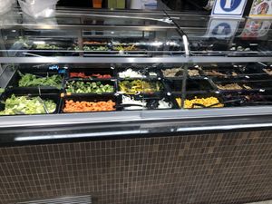 Salad bar  at Lulu Hypermarket - Mushrif Mall in Abu Dhabi