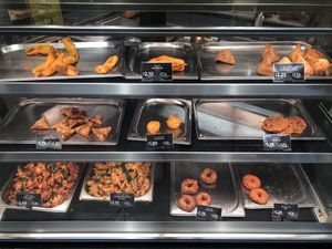 Indian hot food items  at Lulu Hypermarket - Mushrif Mall in Abu Dhabi