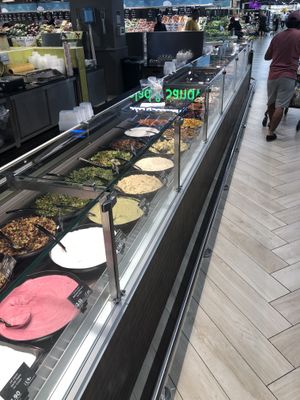 Salad bar  at Lulu Hypermarket - Mushrif Mall in Abu Dhabi