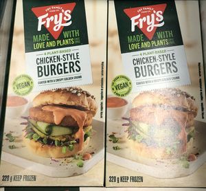 Chicken-style burgers  at Lulu Hypermarket - Mushrif Mall in Abu Dhabi