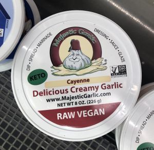 Garlic dressing   at Lulu Hypermarket - Mushrif Mall in Abu Dhabi