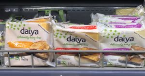 Daiya cheeses  at Lulu Hypermarket - Mushrif Mall in Abu Dhabi