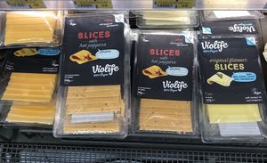 Violife slices  at Lulu Hypermarket - Mushrif Mall in Abu Dhabi