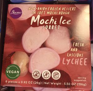 Lychee mochi  at Lulu Hypermarket - Mushrif Mall in Abu Dhabi