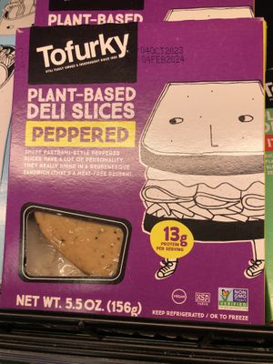 Tofurky peppered deli slices  at Lulu Hypermarket - Mushrif Mall in Abu Dhabi