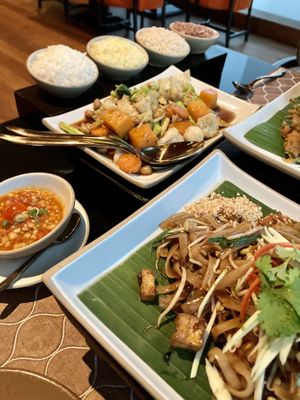 Full platter  at Saffron in Doha