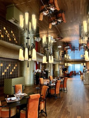 Inside view  at Saffron in Doha
