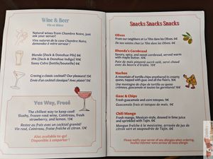 Vegan Snacks at Abricot Bar in Paris