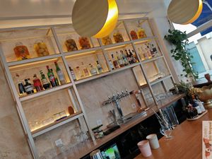 Bar at Abricot Bar in Paris