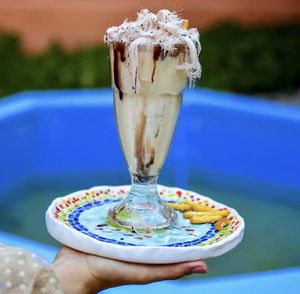 milk shake   at Café Nam in Golestan