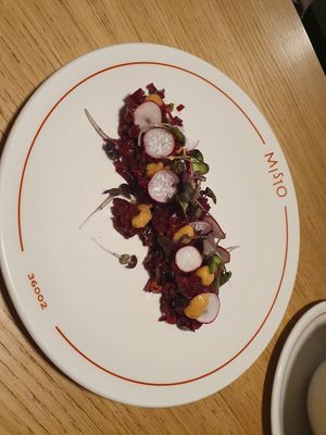 Beetroot at Misto Café Bar in Pontevedra