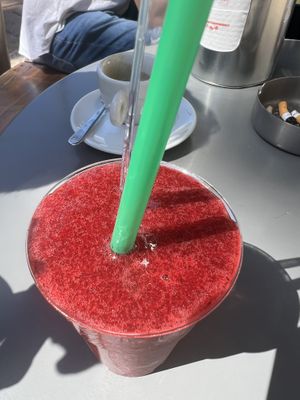 Granita al cassis  at Gelateria Geko in Milan