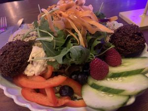 Amazing falafel bowl  at Kiwis in Frankfurt