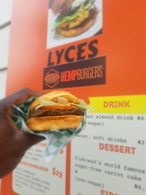 Lyces Hemburgers  at Lyces in Ottawa